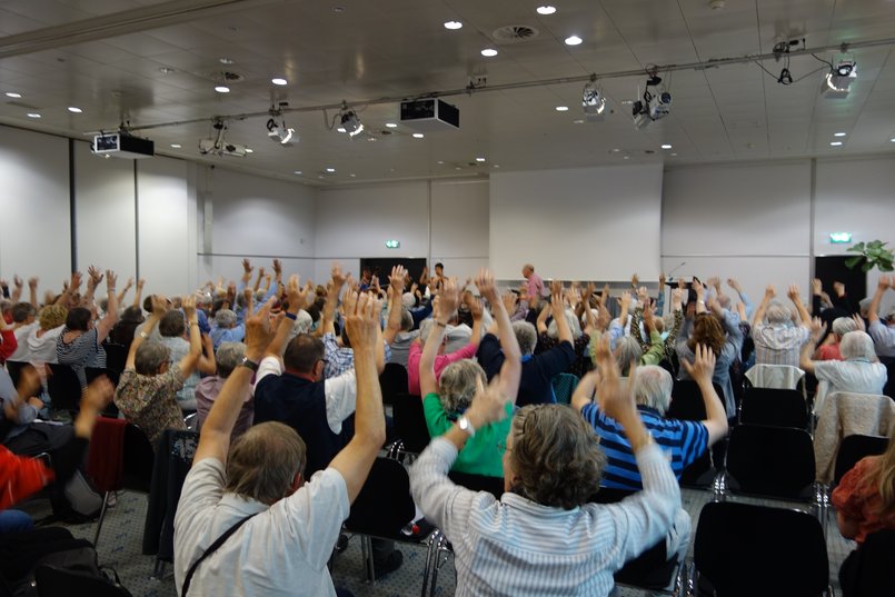 Partie "mouvement" avec Susanne Brühlmann