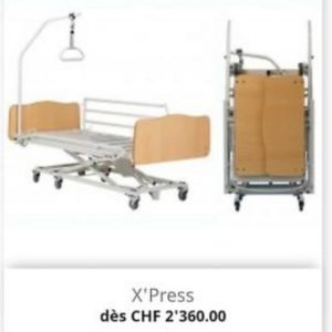 Lit médicalisé électrique
