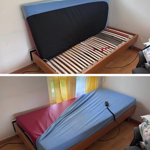 Parkinson Matratze ThevoCalm mit verstellbarem Bett