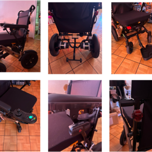 Fauteuil roulan électrique pliable