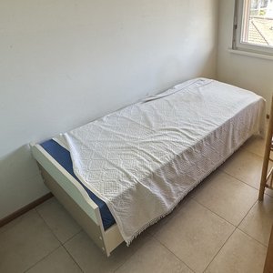 Pflegebett (BURMEIER) mit Matratze (INVACARE)