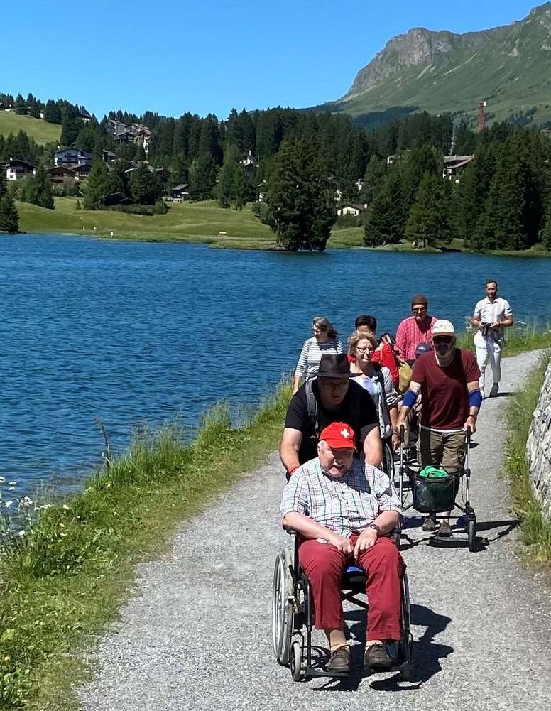 Spaziergang am Heidsee.